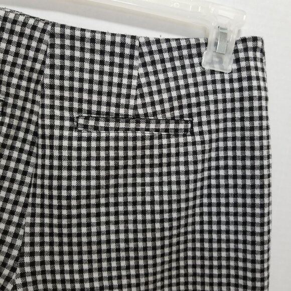 CAbi skort 2 Gingham Check Plaid Tee Time Slit Skort - Picture 11 of 16